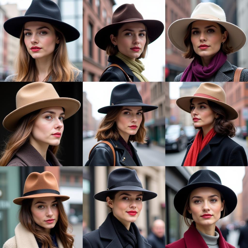 Diverse New York Hat Styles