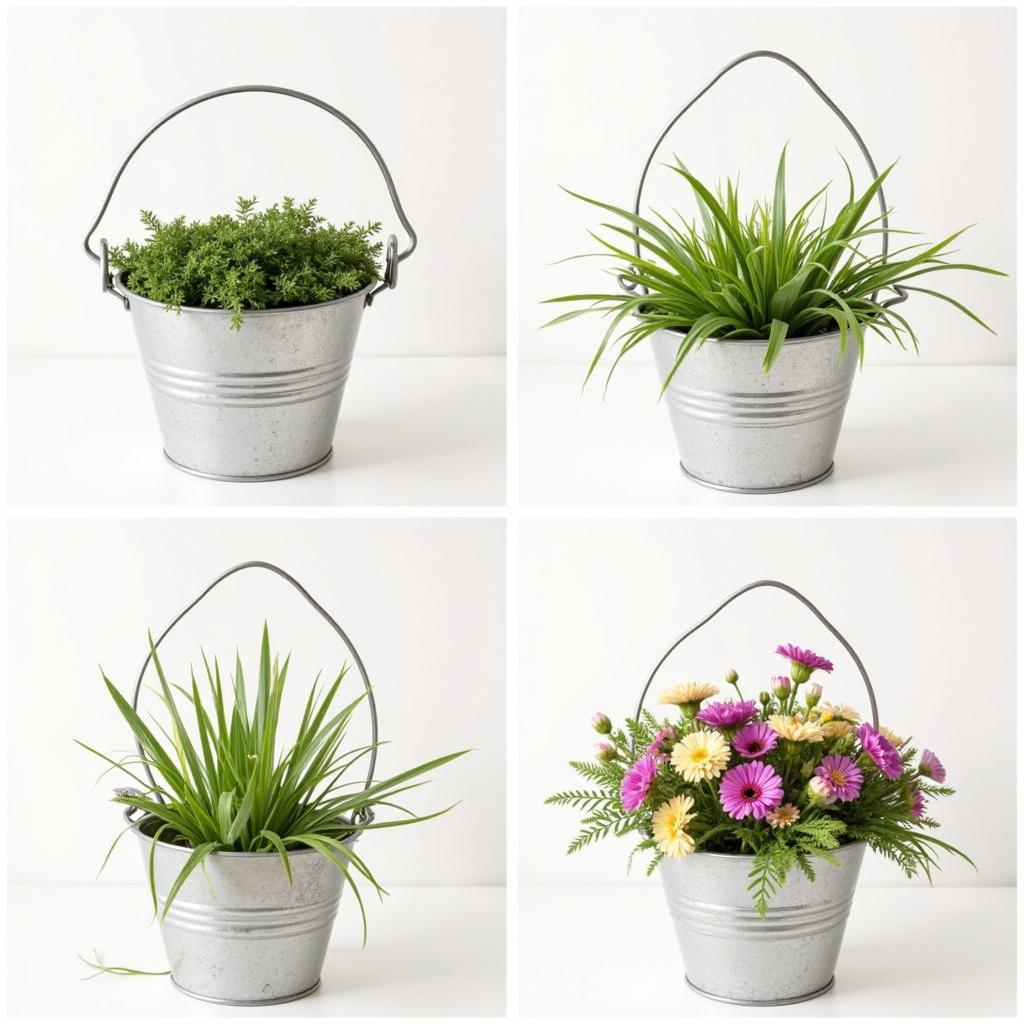 DIY Blossom Bucket Arrangement