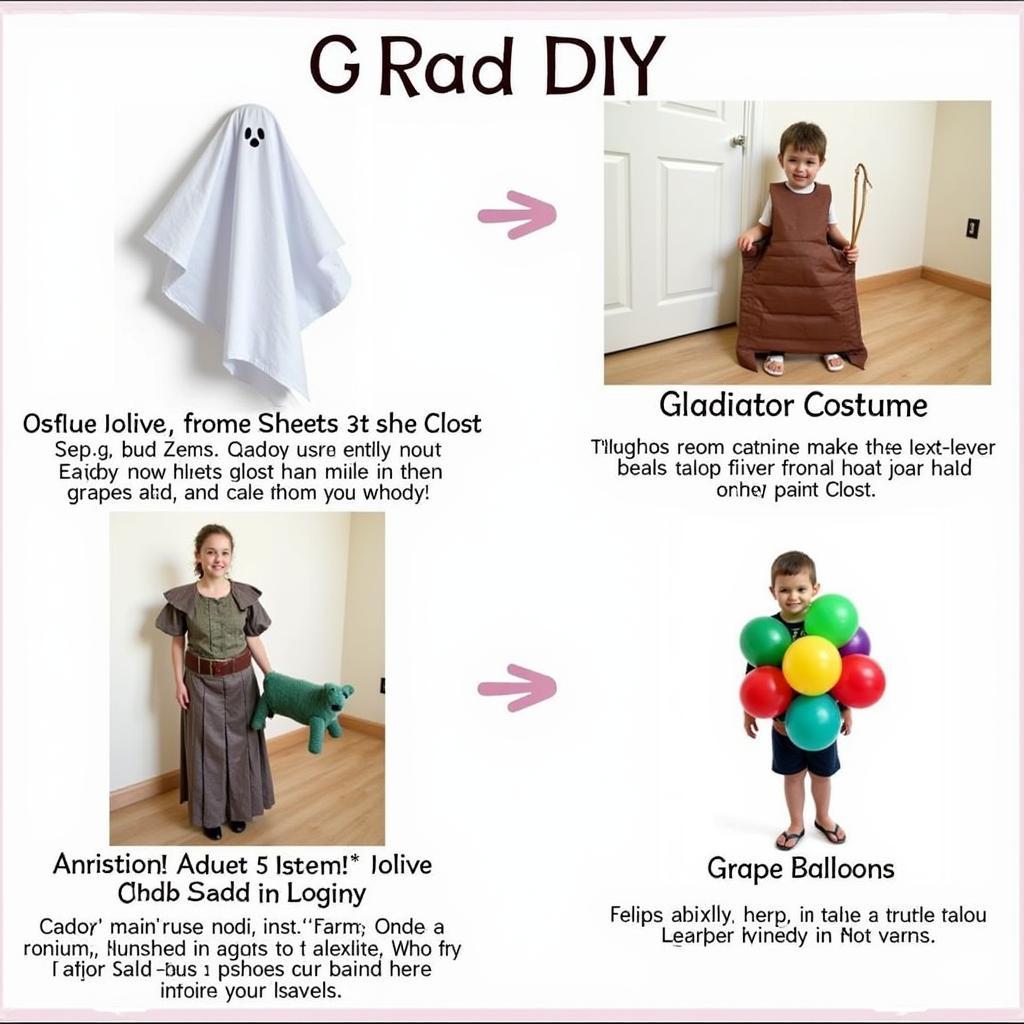 DIY G Costume Ideas