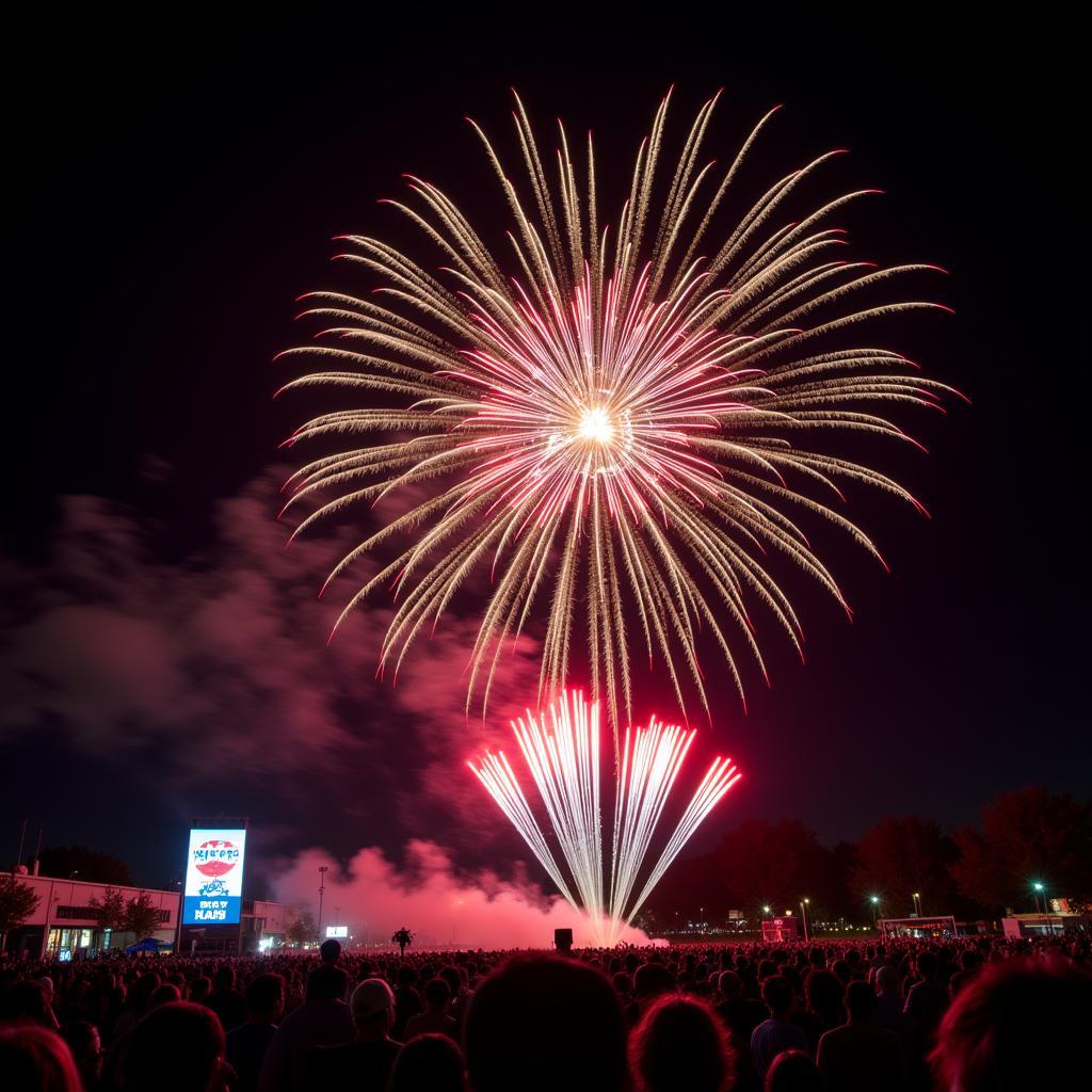 Dodger Days Fireworks Display