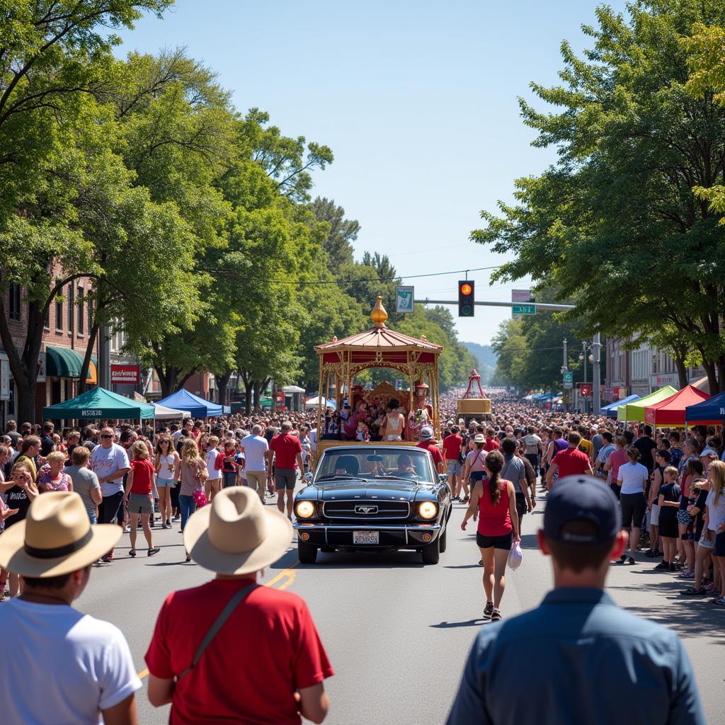 Dodger Days Parade in Dodge Center, MN