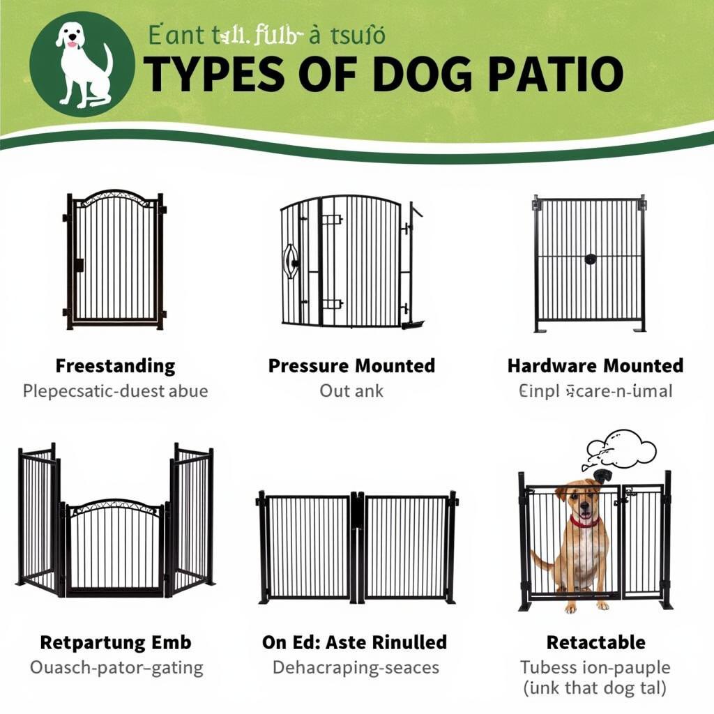 Dog Gate Types for Patios