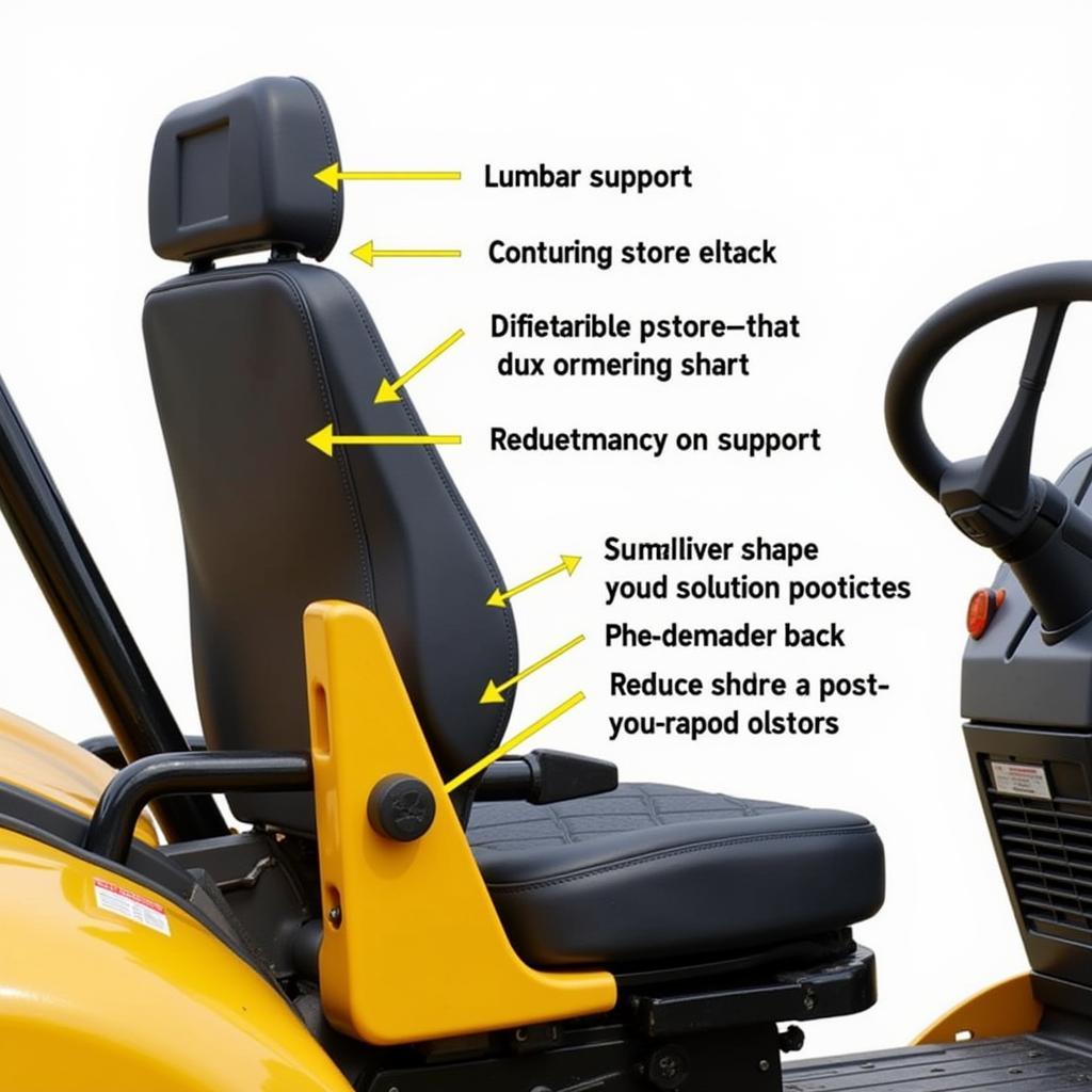 Ergonomic Design of Dozer Seats