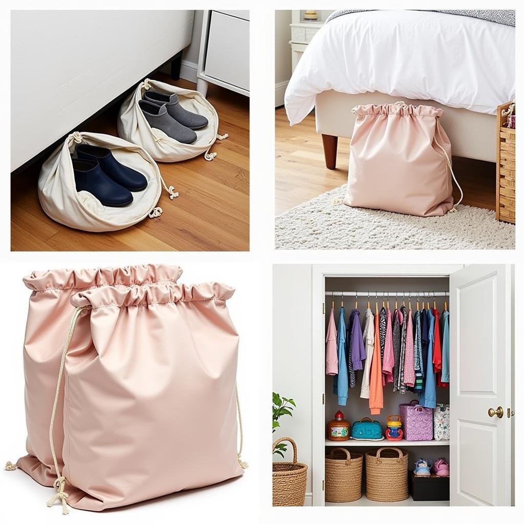 Drawstring Bags for Home Organization