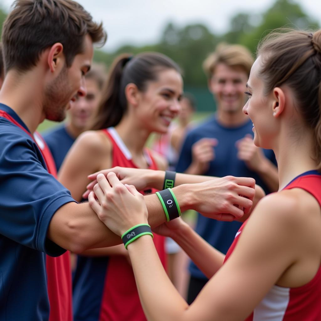 Drink Check Wristbands for Sports and Fitness