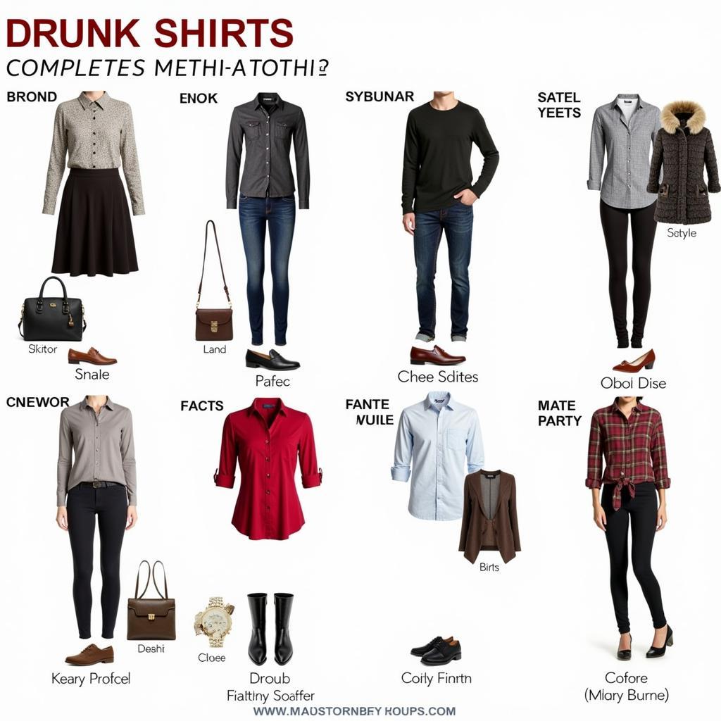 Drunk Shirt Outfit Ideas for Women