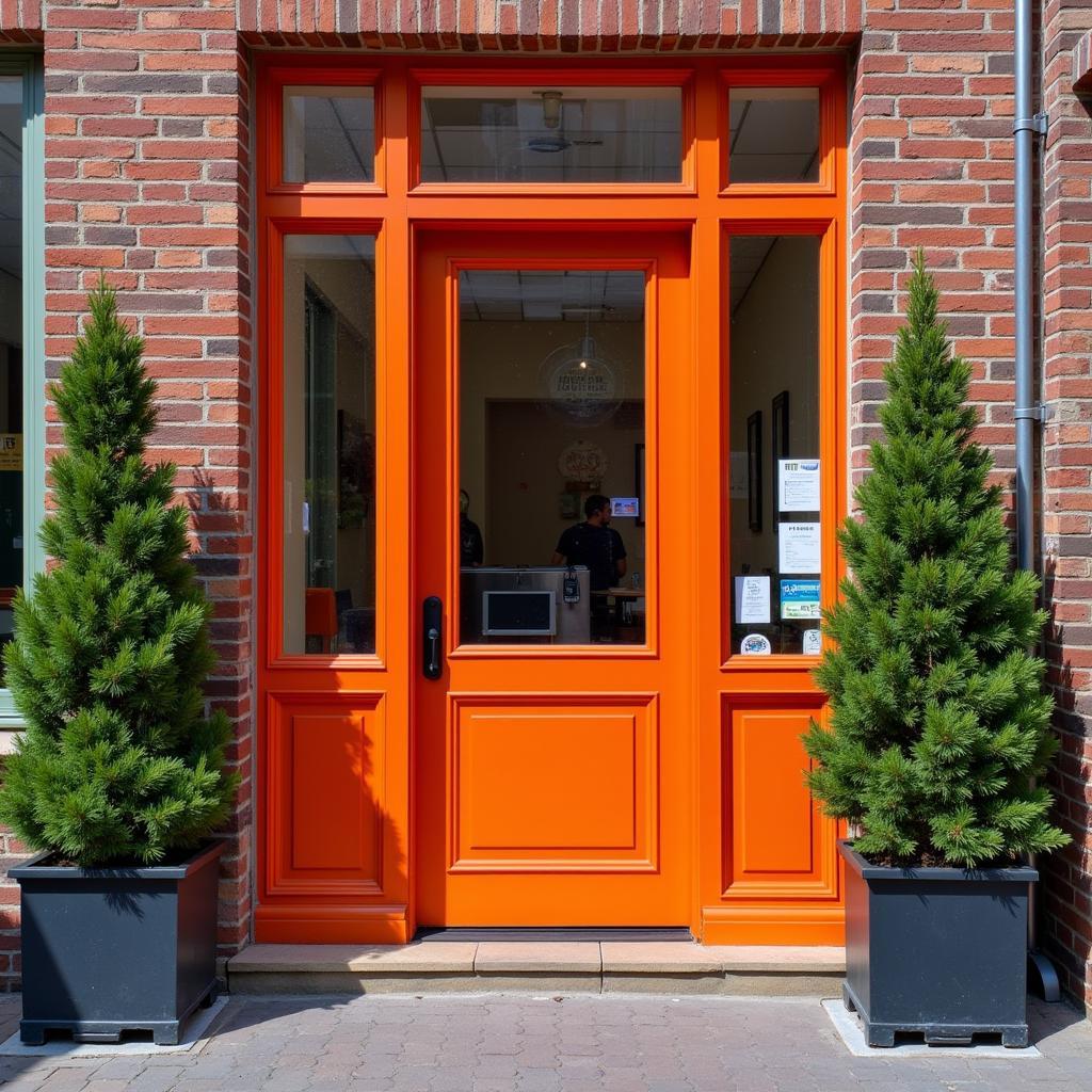 Versatile Dutch Concession Door for Customer Interaction