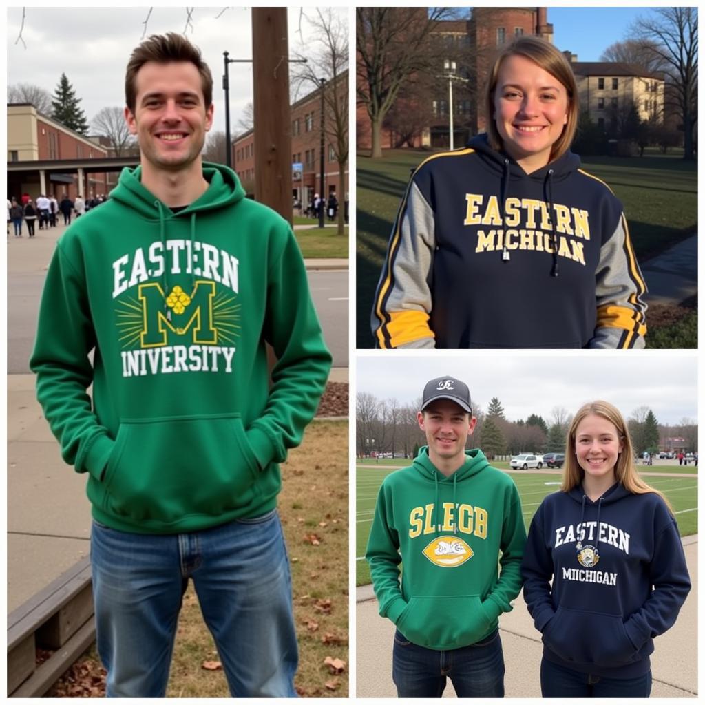 Eastern Michigan University Hoodie Showcase