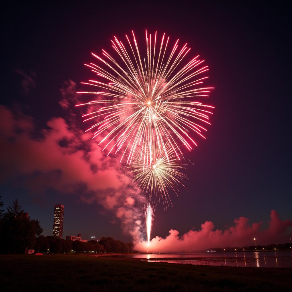 Eco-Friendly Sky High Fireworks Display