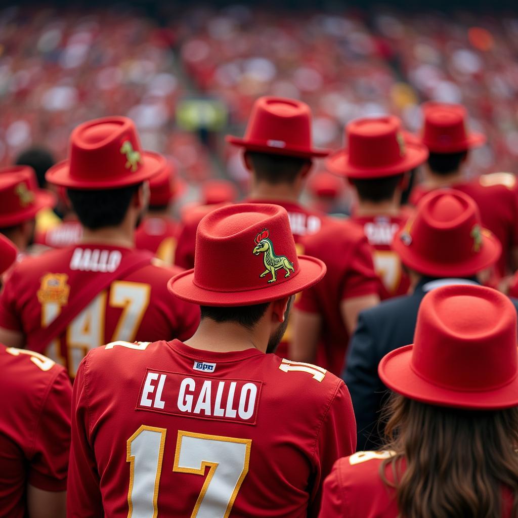 El Gallo Hats in Team Colors