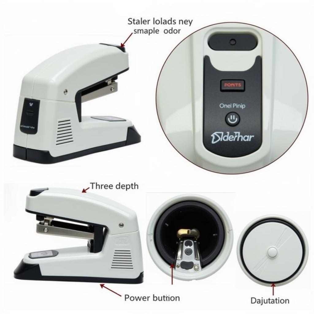 Electric Stand Up Stapler Features