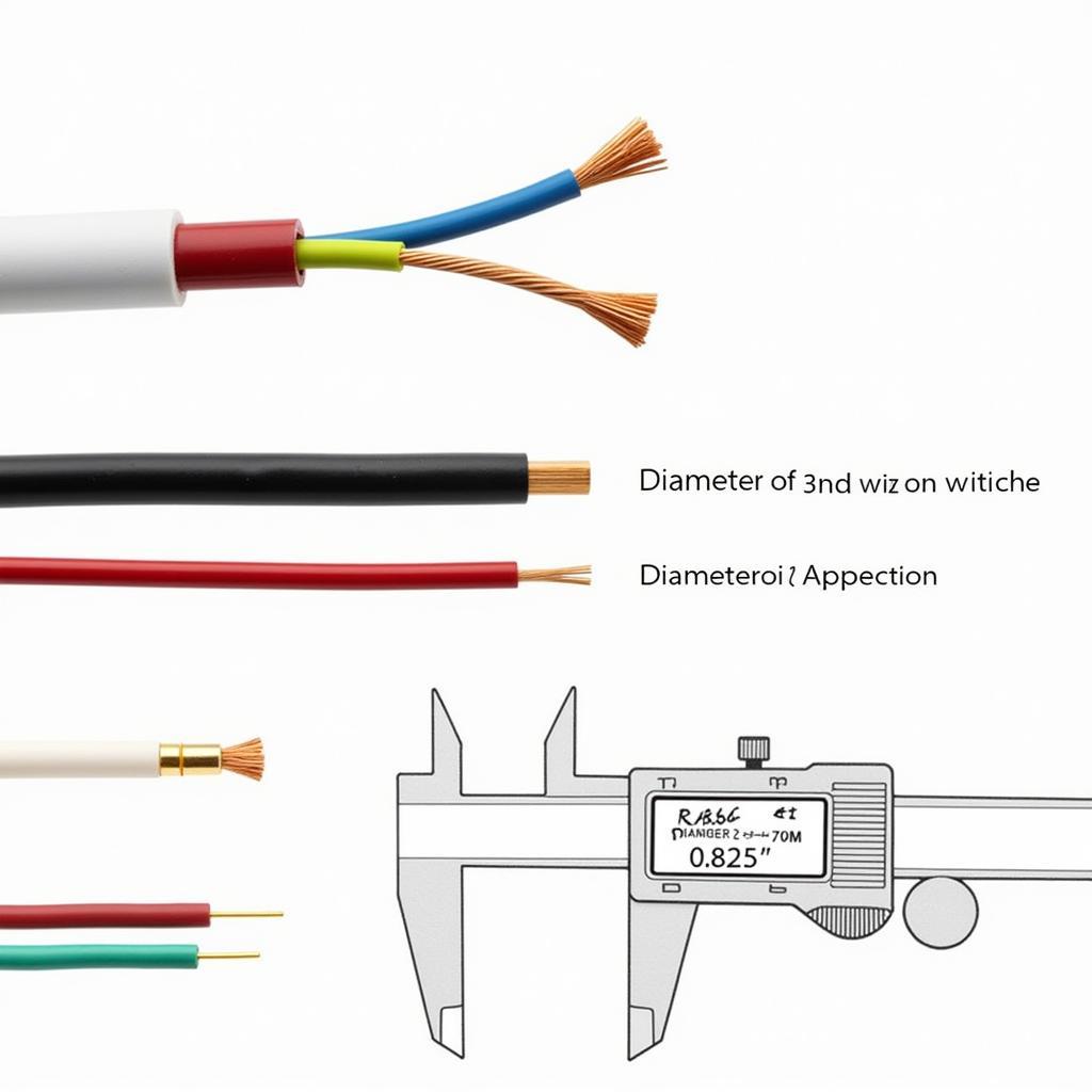 Electrical Wiring with .825 Inch Diameter