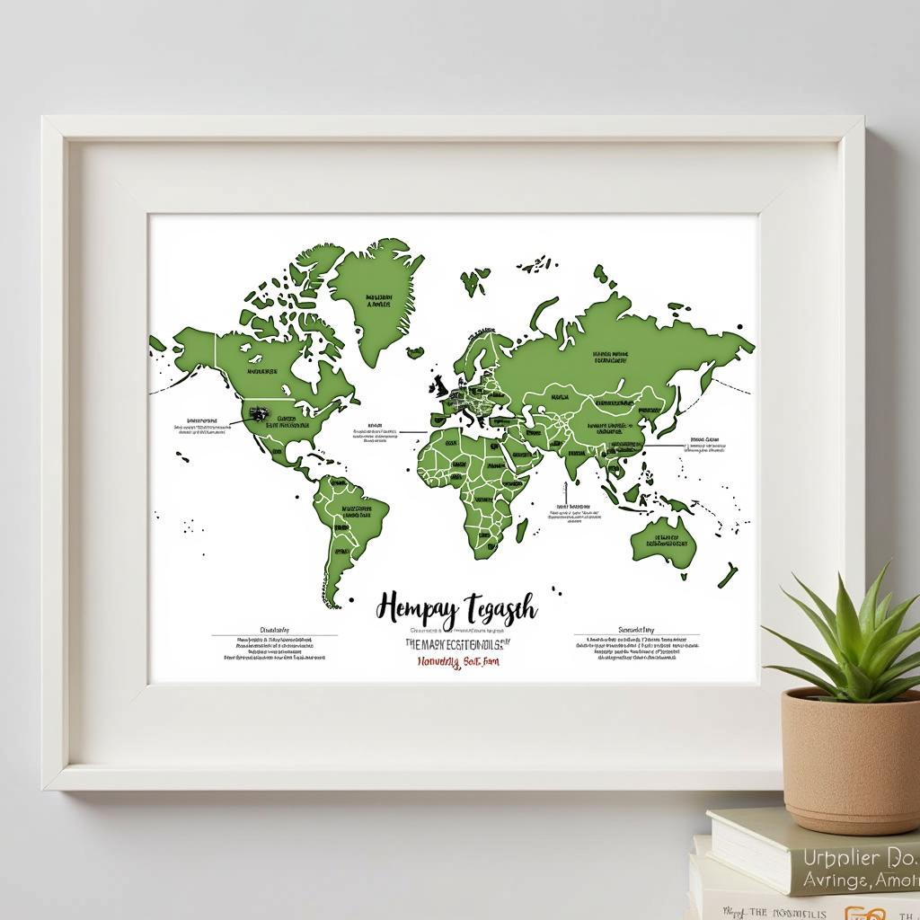 Personalized Engagement Map Gift for Wedding Anniversary