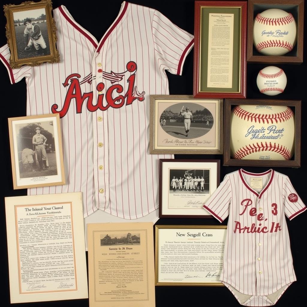 Engel Auction Baseball Memorabilia Showcase