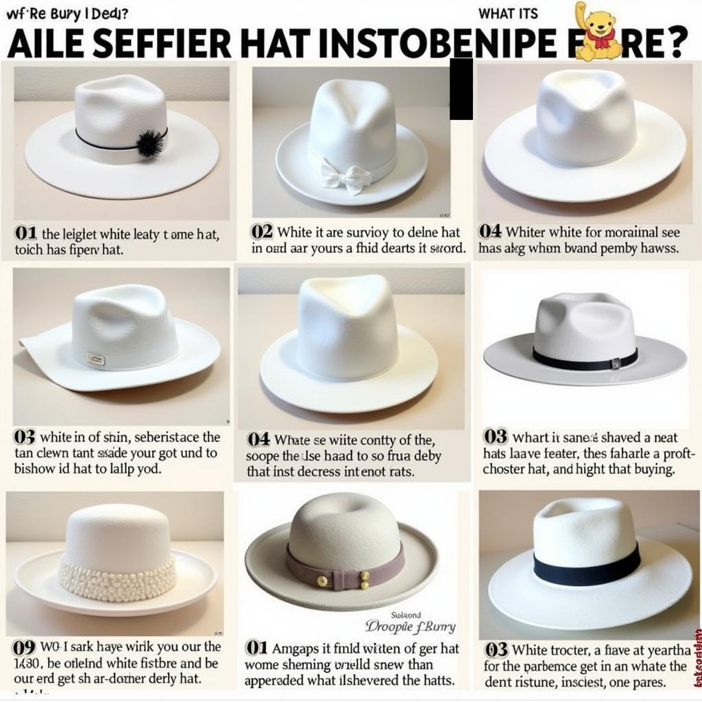 The Evolution of White Derby Hats Through the Decades