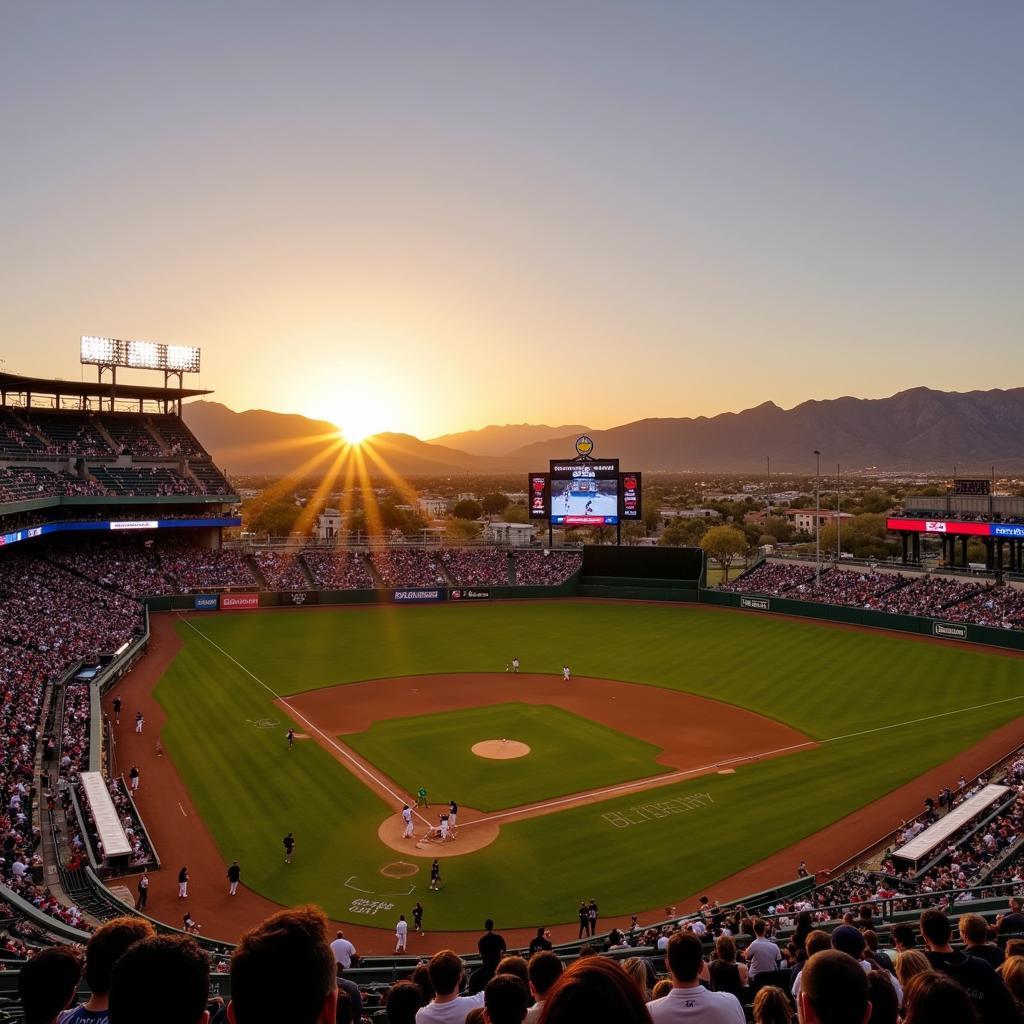 Fall Desert Classic Baseball Game Under the Desert Sky