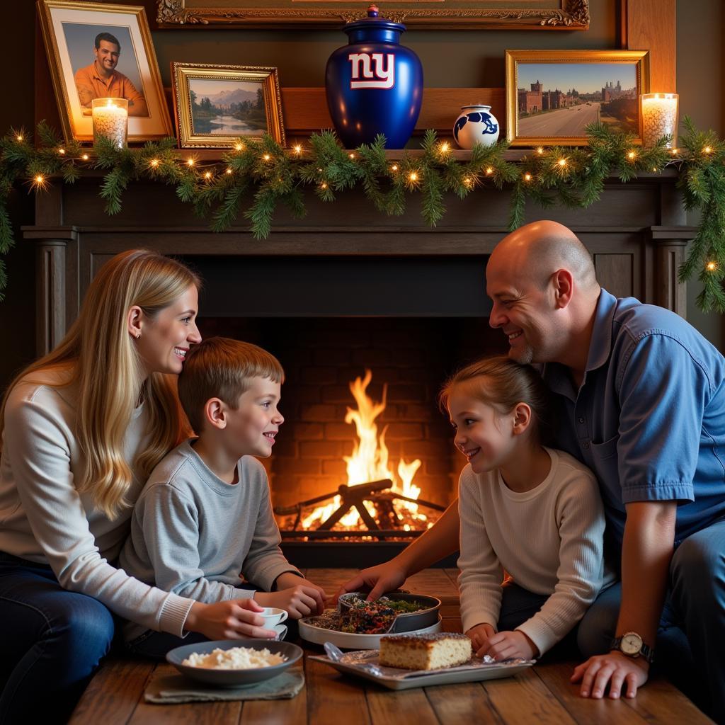 Family with Giants Urn