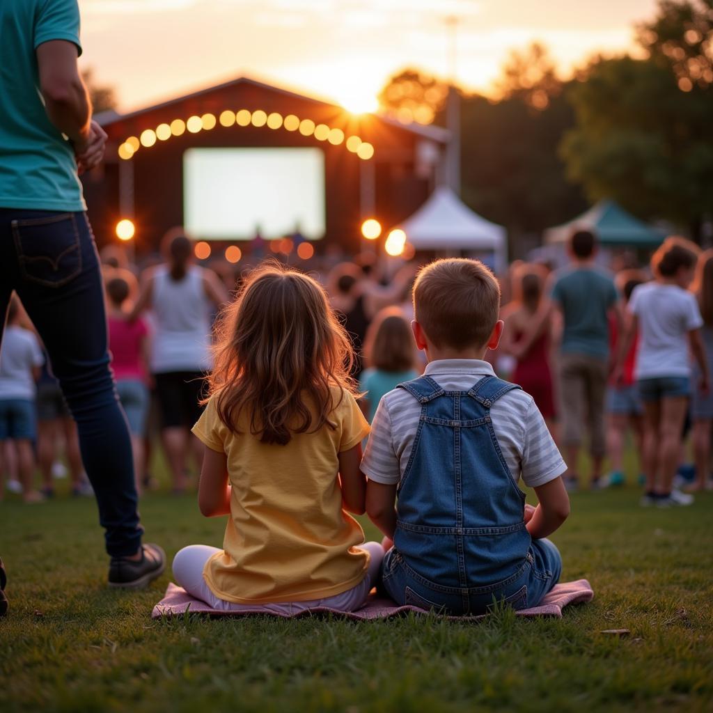 Farnsworth Park Concert Family