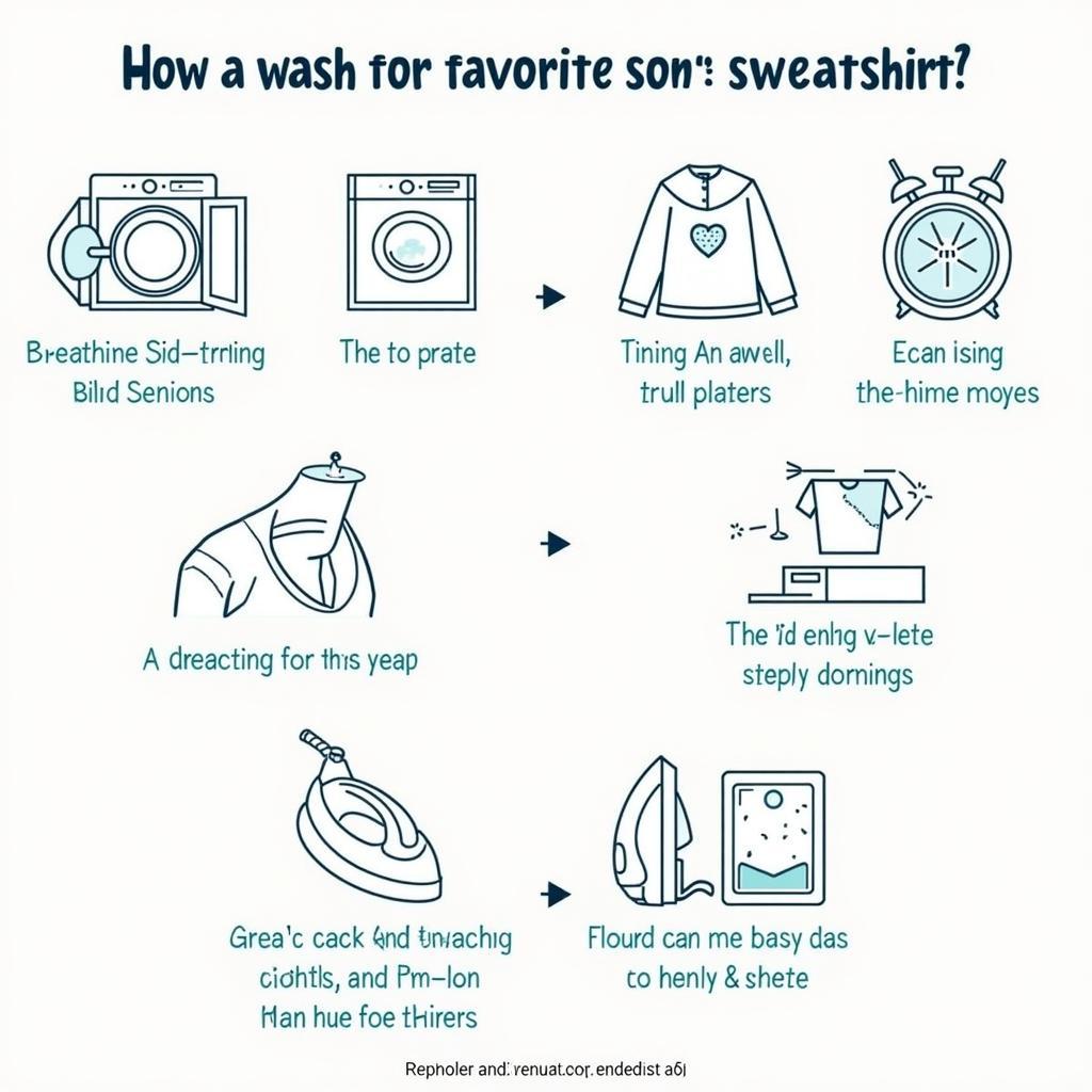 Favorite Son Sweatshirt Washing Instructions