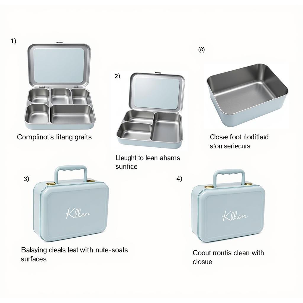 Key Features of Personalized Metal Lunch Boxes