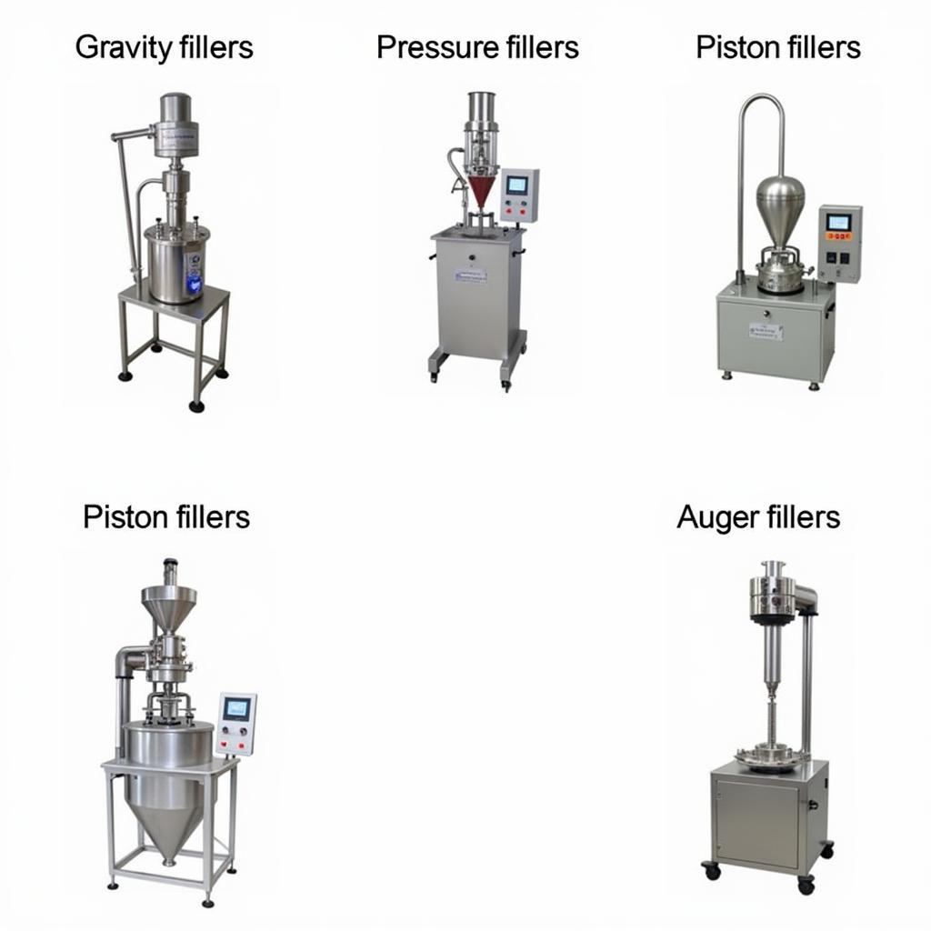 Different Types of Filling Machines