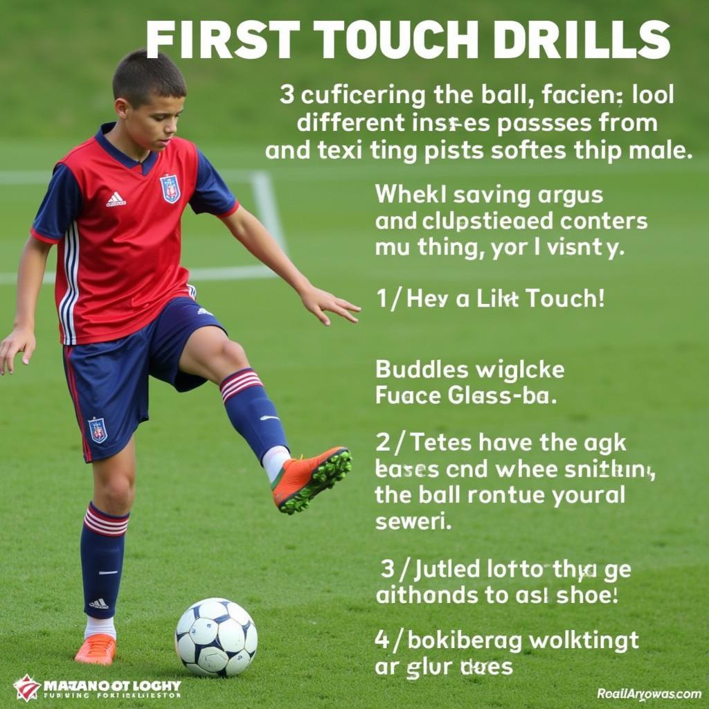 First Touch Drills for Glovely Control