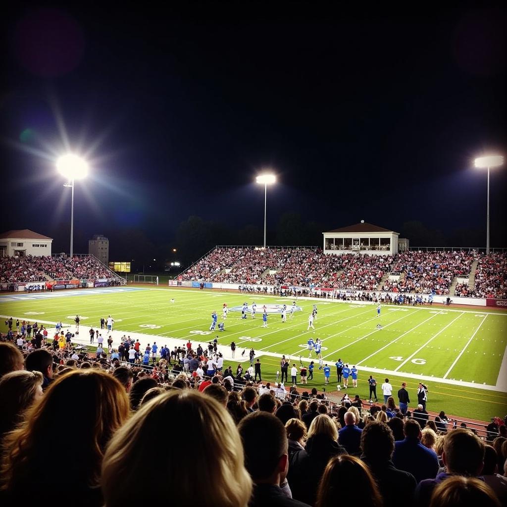 High School Football Game in Florence, Alabama