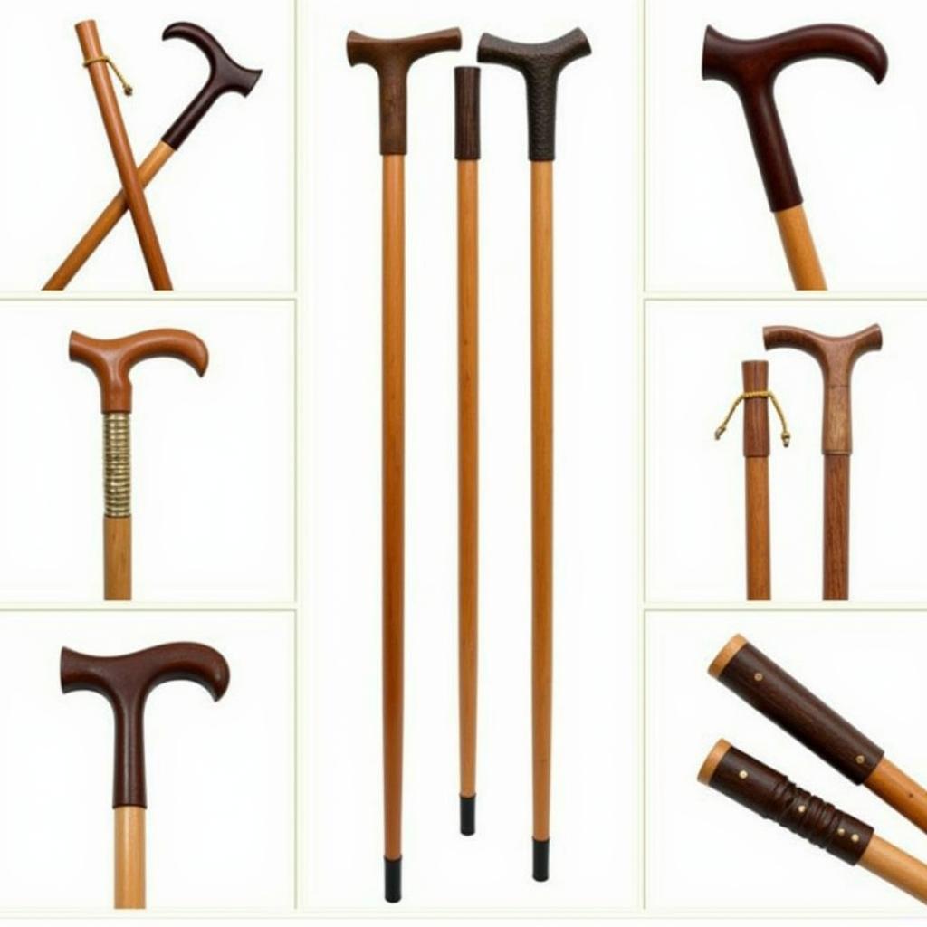 Different Types of Folding Wooden Walking Sticks