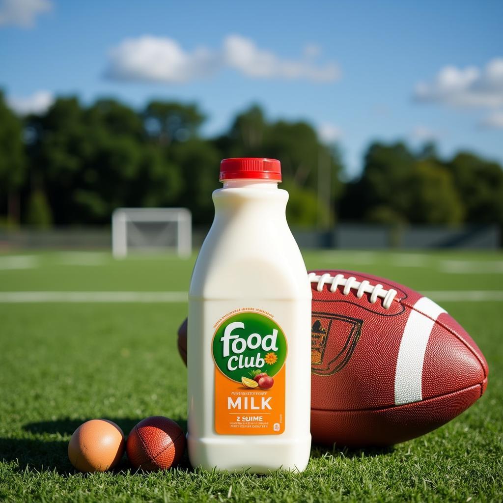 Food Club Milk Benefits for Footballers