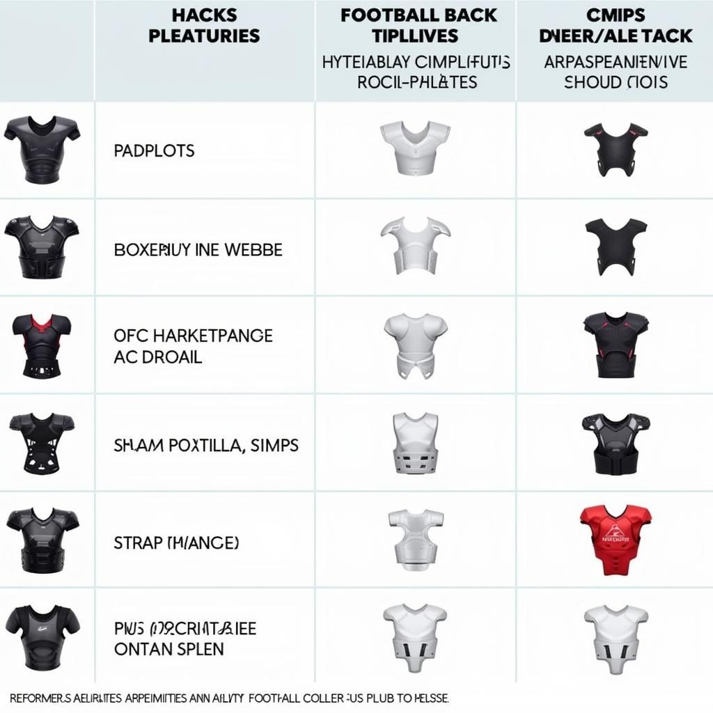 Choosing the Right Youth Back Plates for Football