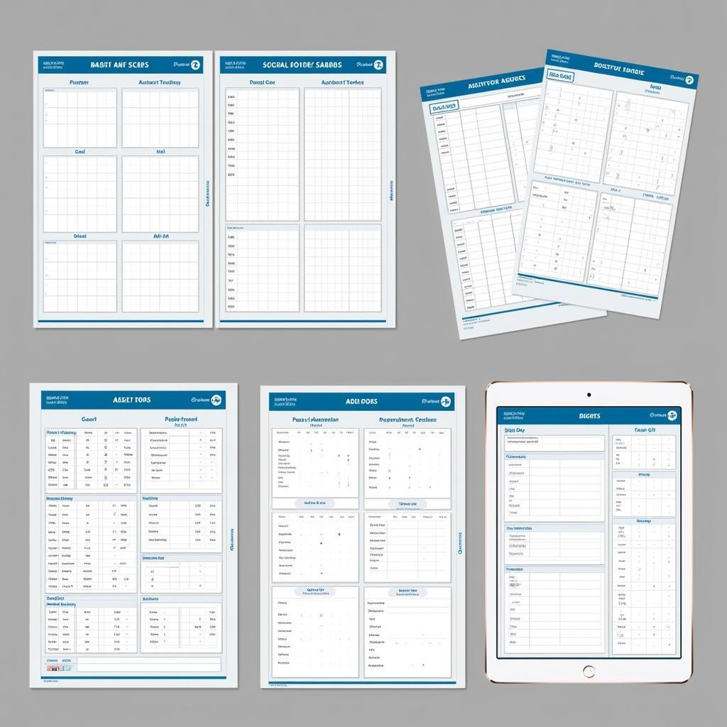 Football Score Pad Examples: Different Types and Templates