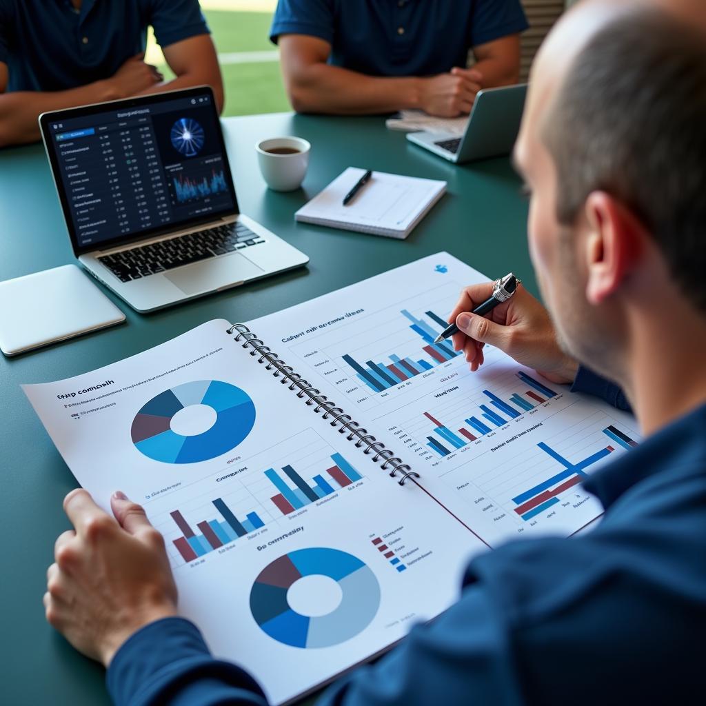 Example of Football Scorebook Data Analysis