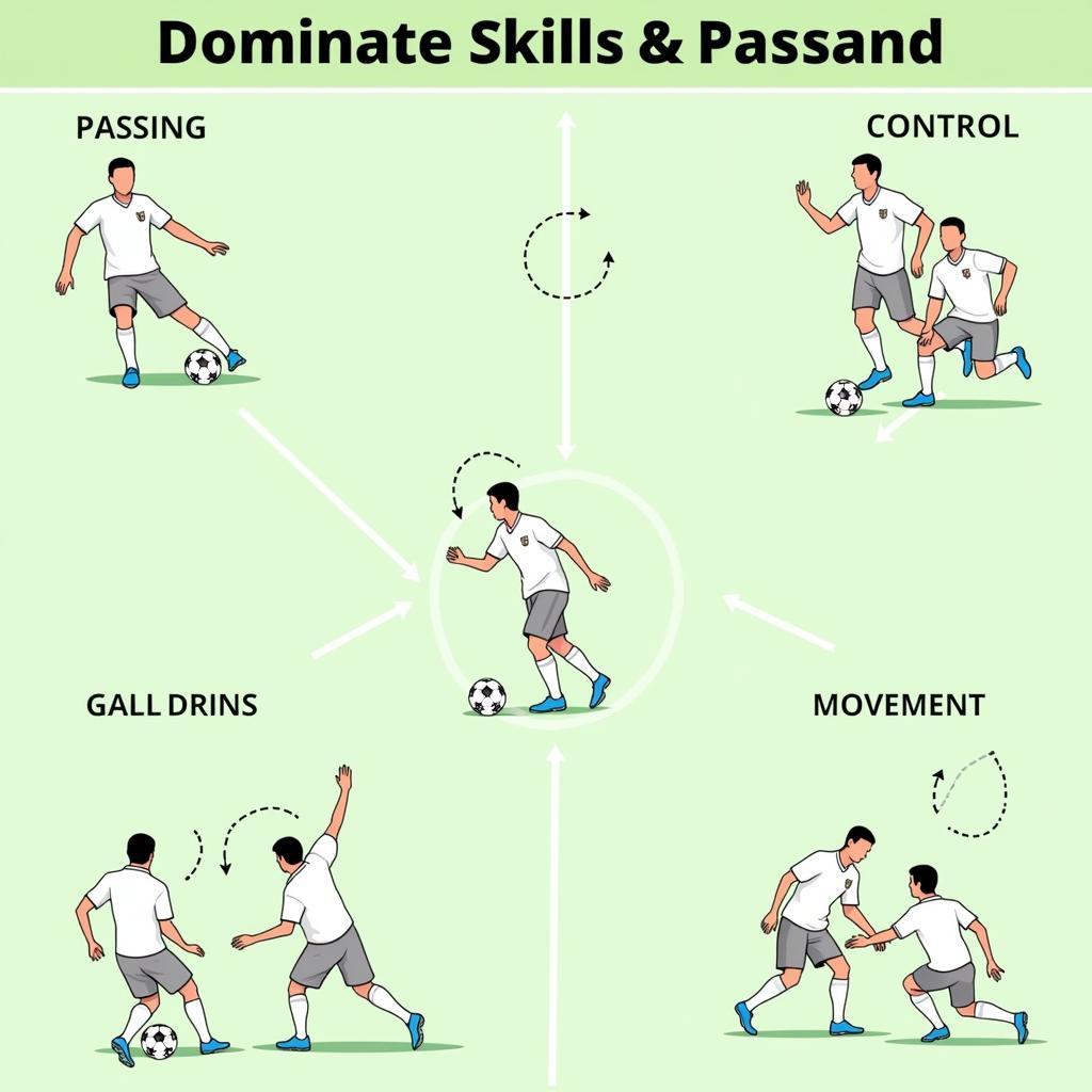 Football Training Drills for Midfield Mastery