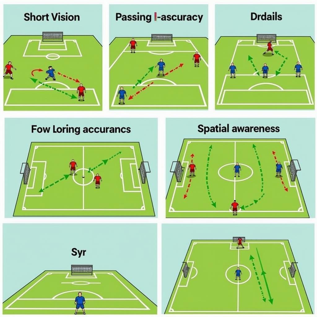 Football Training Drills for Vision and Passing