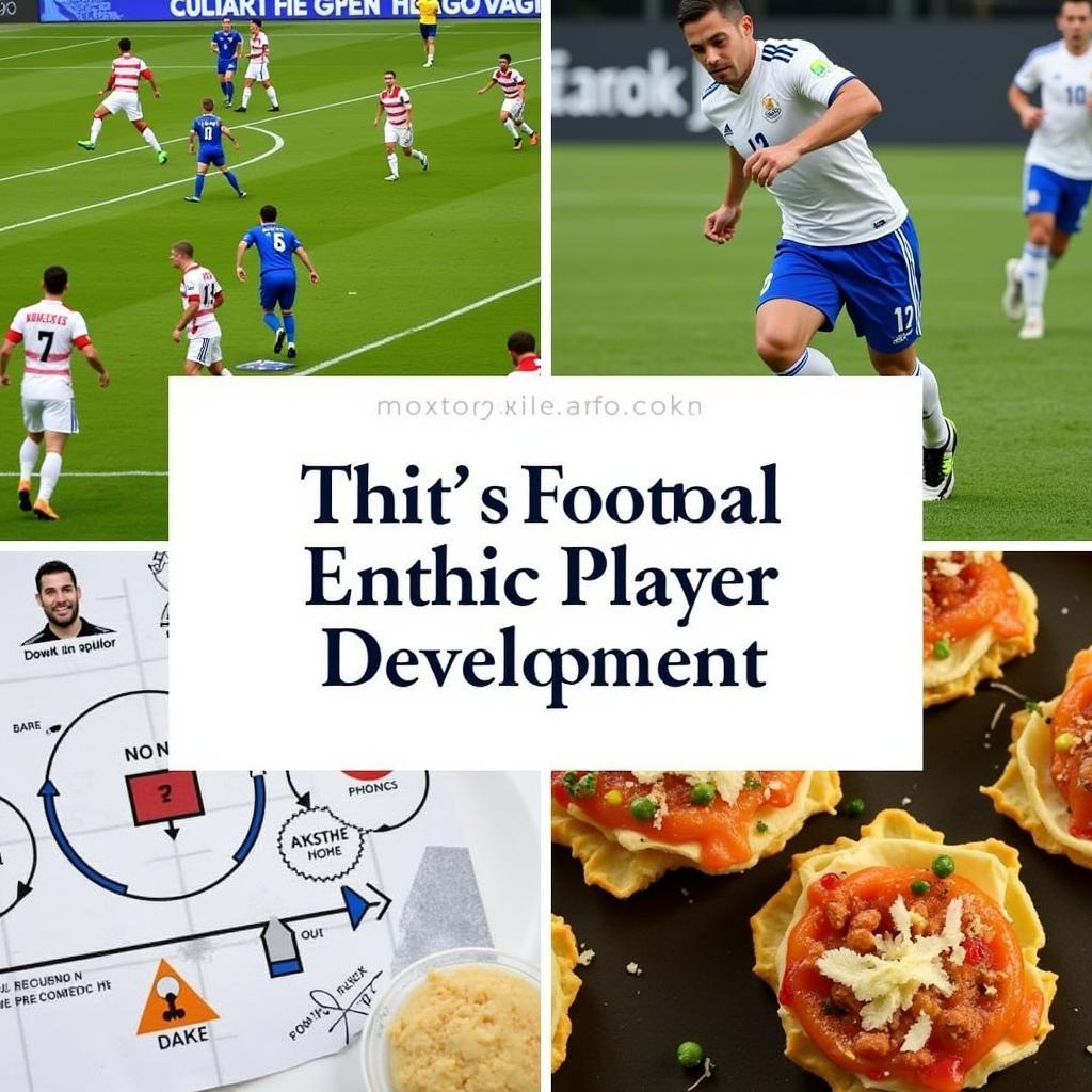 Resources for football training, tactical analysis and nutrition