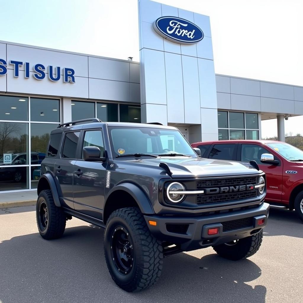 Ford Bronco at a Pittsburgh Dealership