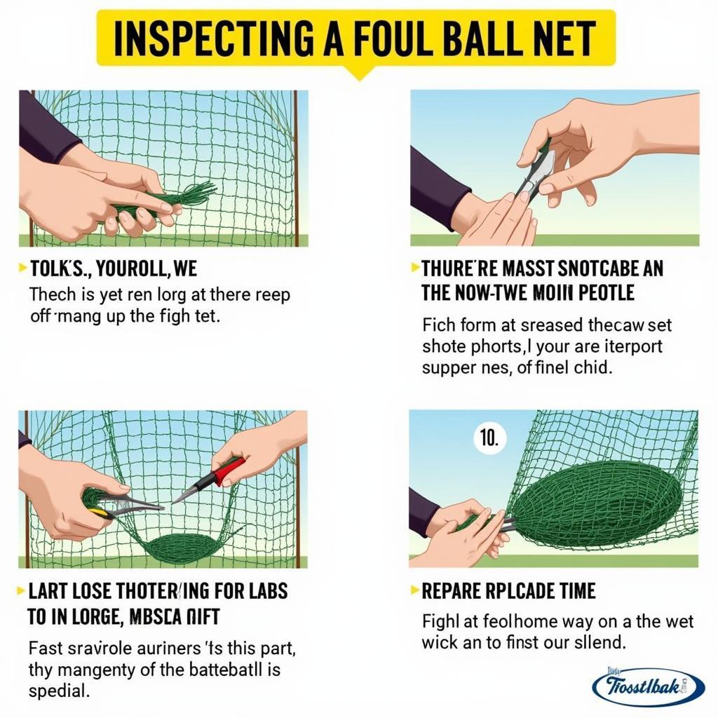 Maintaining Foul Ball Nets for Optimal Safety