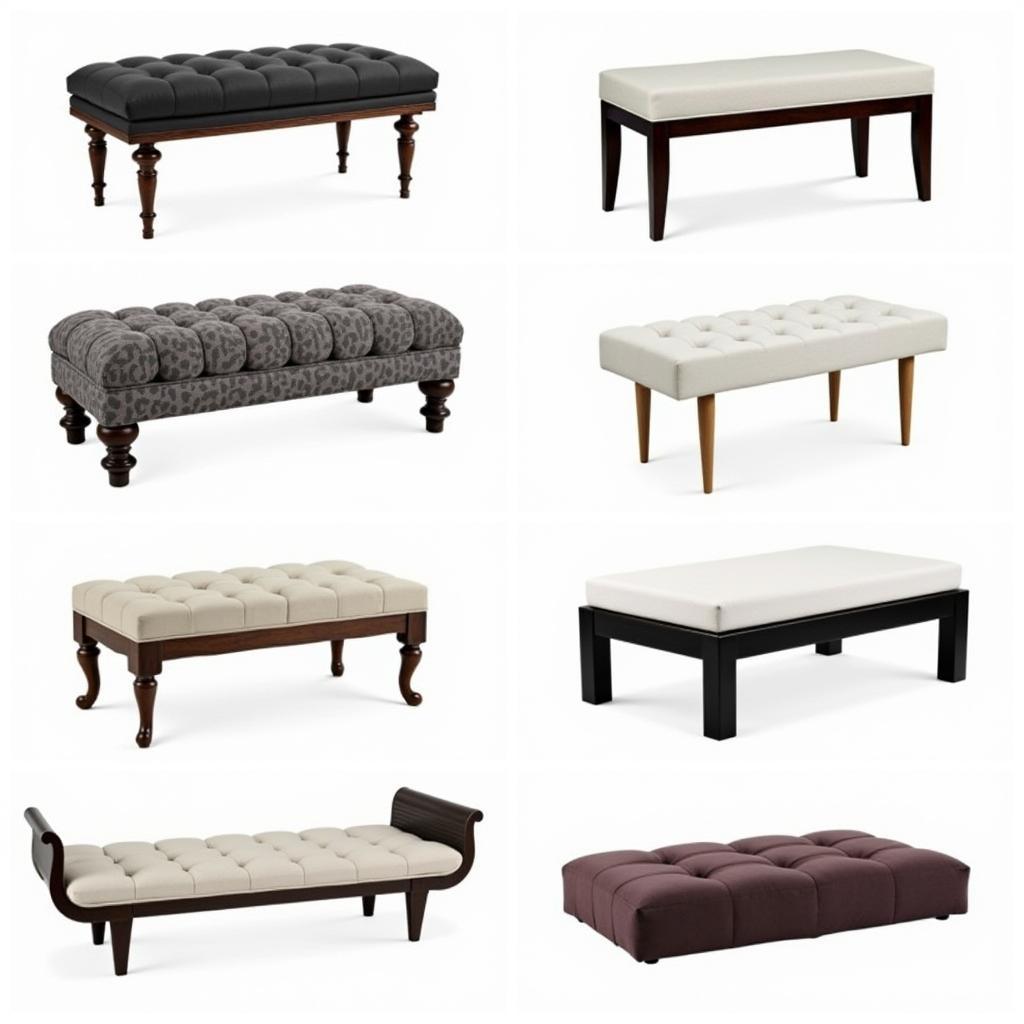 Style Options for Four Foot Bench Cushions