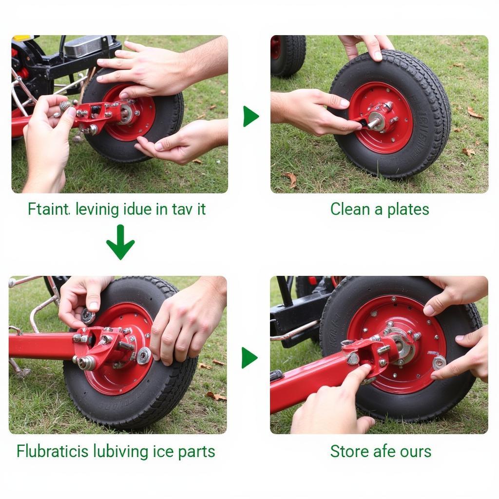 Maintaining a Four Wheeler Pull Behind Disk