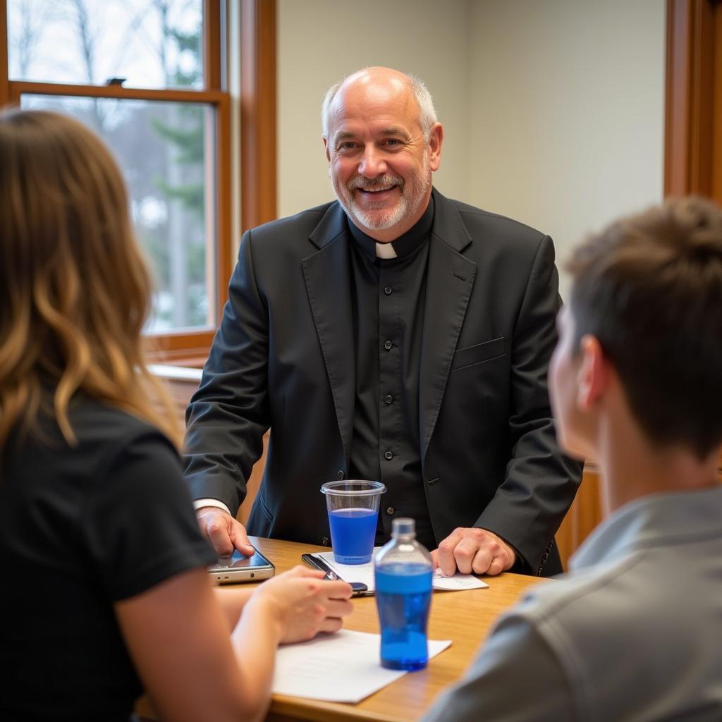 Fr Wade Trainor Engaging with the Community