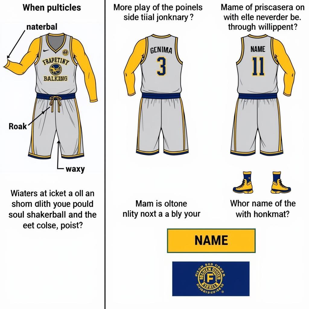 Fraternity Basketball Jersey Design Elements