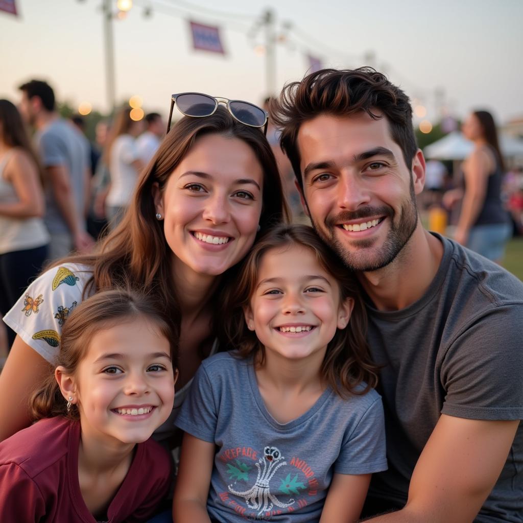 Family Enjoying Free Friday Activities