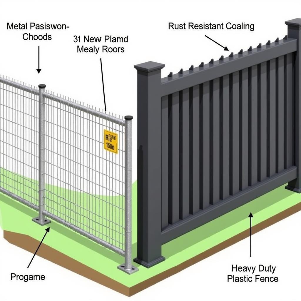 Free Standing Pet Fence Materials and Durability