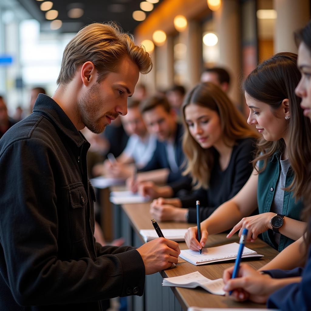 Frenkie de Jong Meeting with Fans