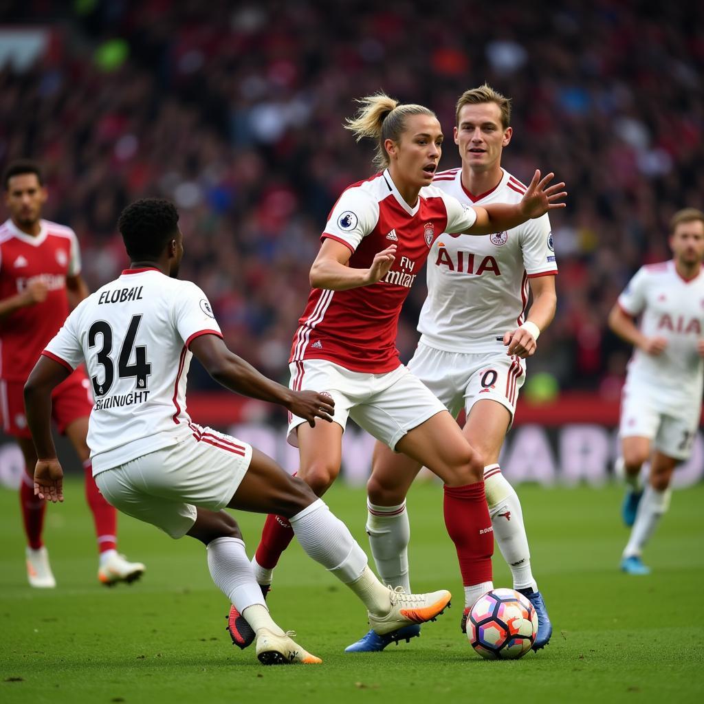 Frenkie de Jong showcasing his midfield vision