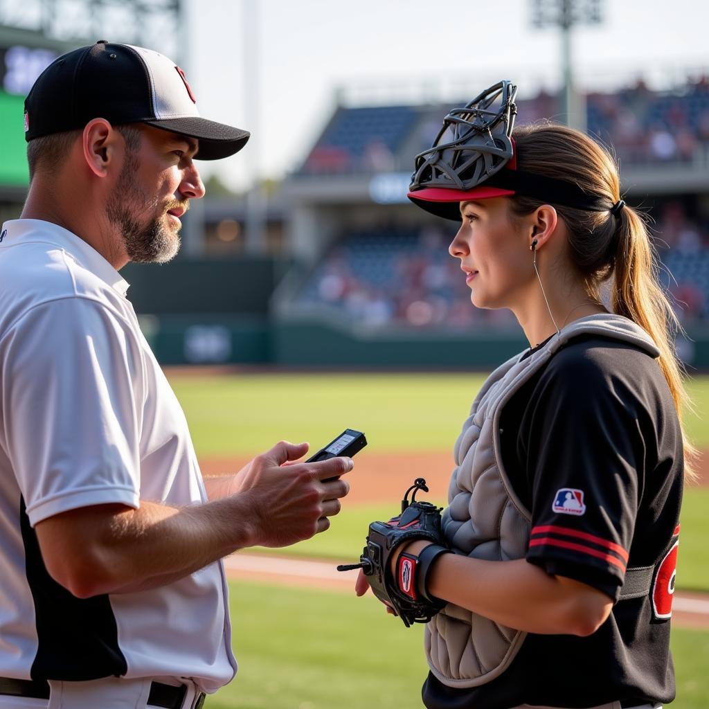 Freq Game Call System in Baseball