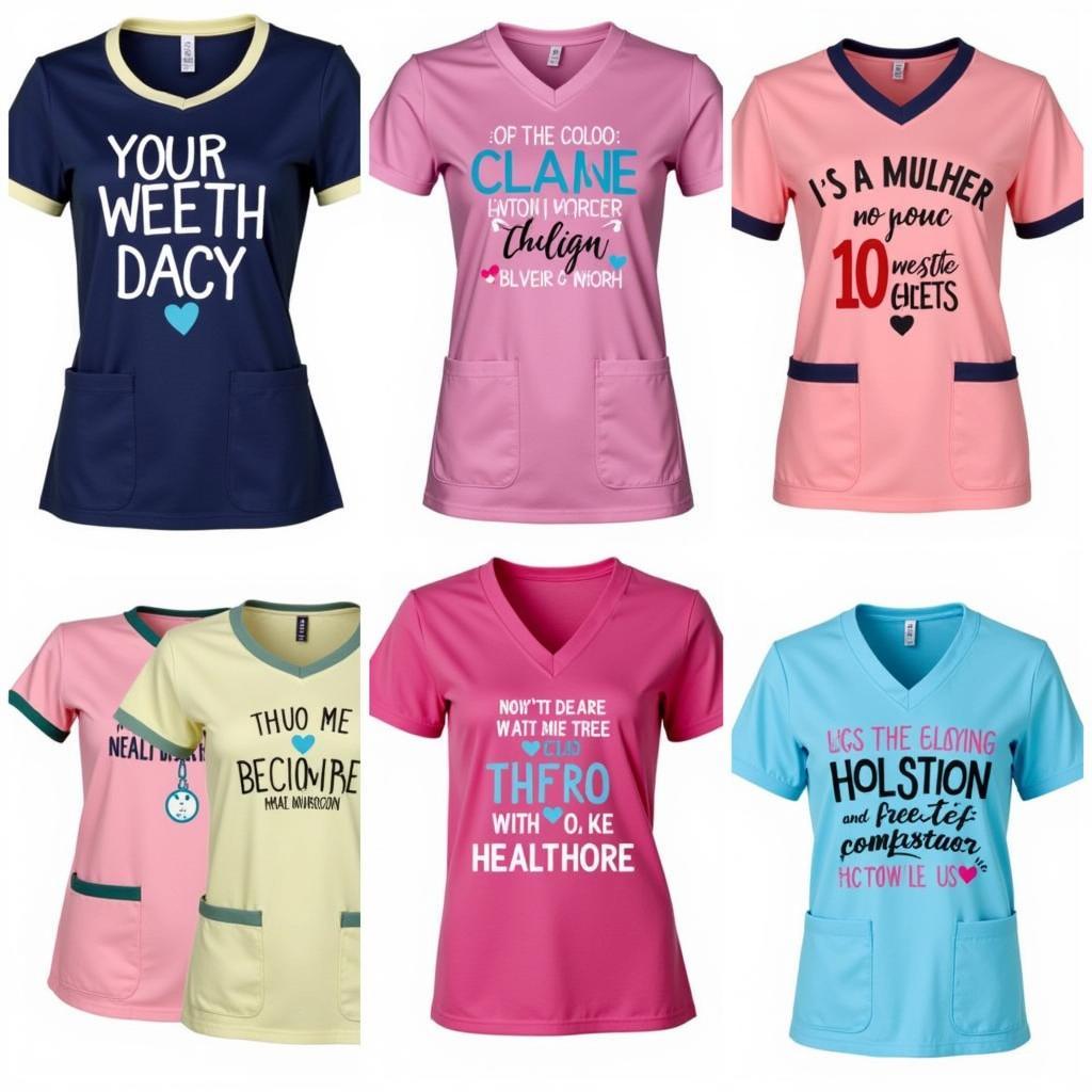 Funny Scrub Tops for Nurses