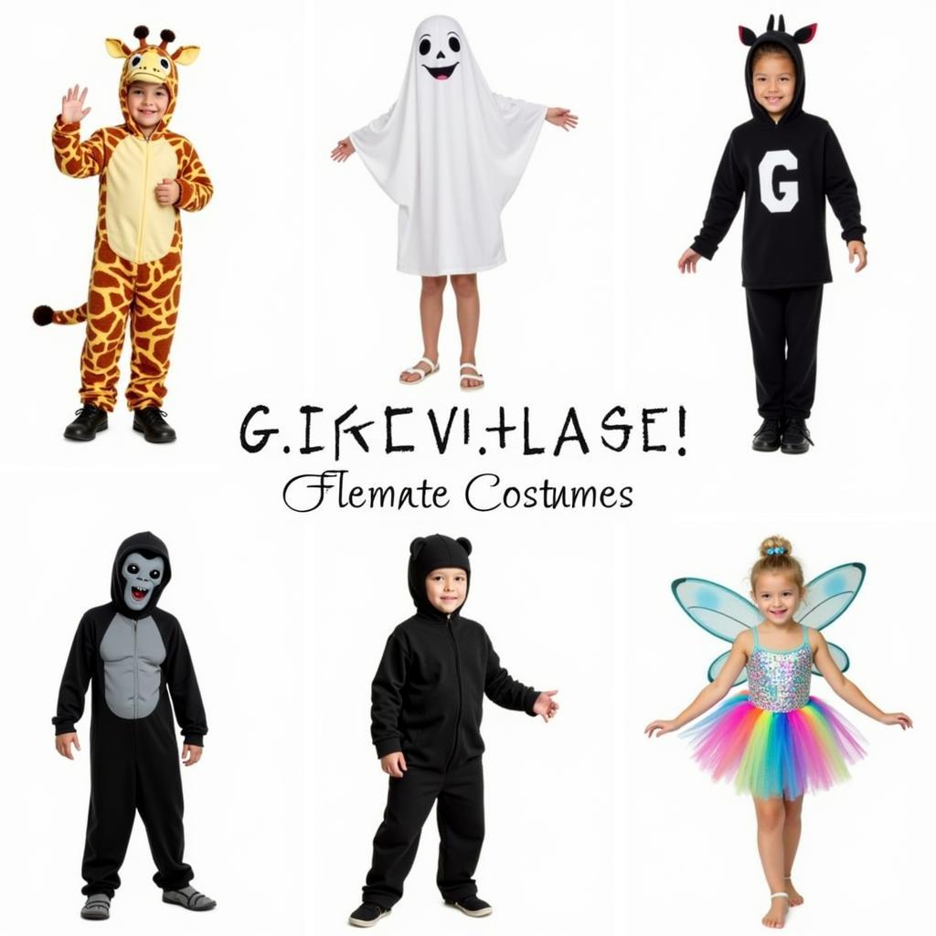 G-Themed Costumes for Children