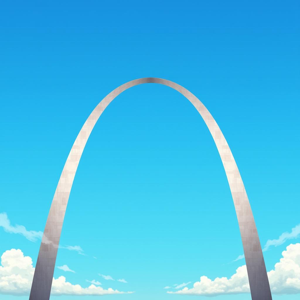 Gateway Arch St. Louis Postcard