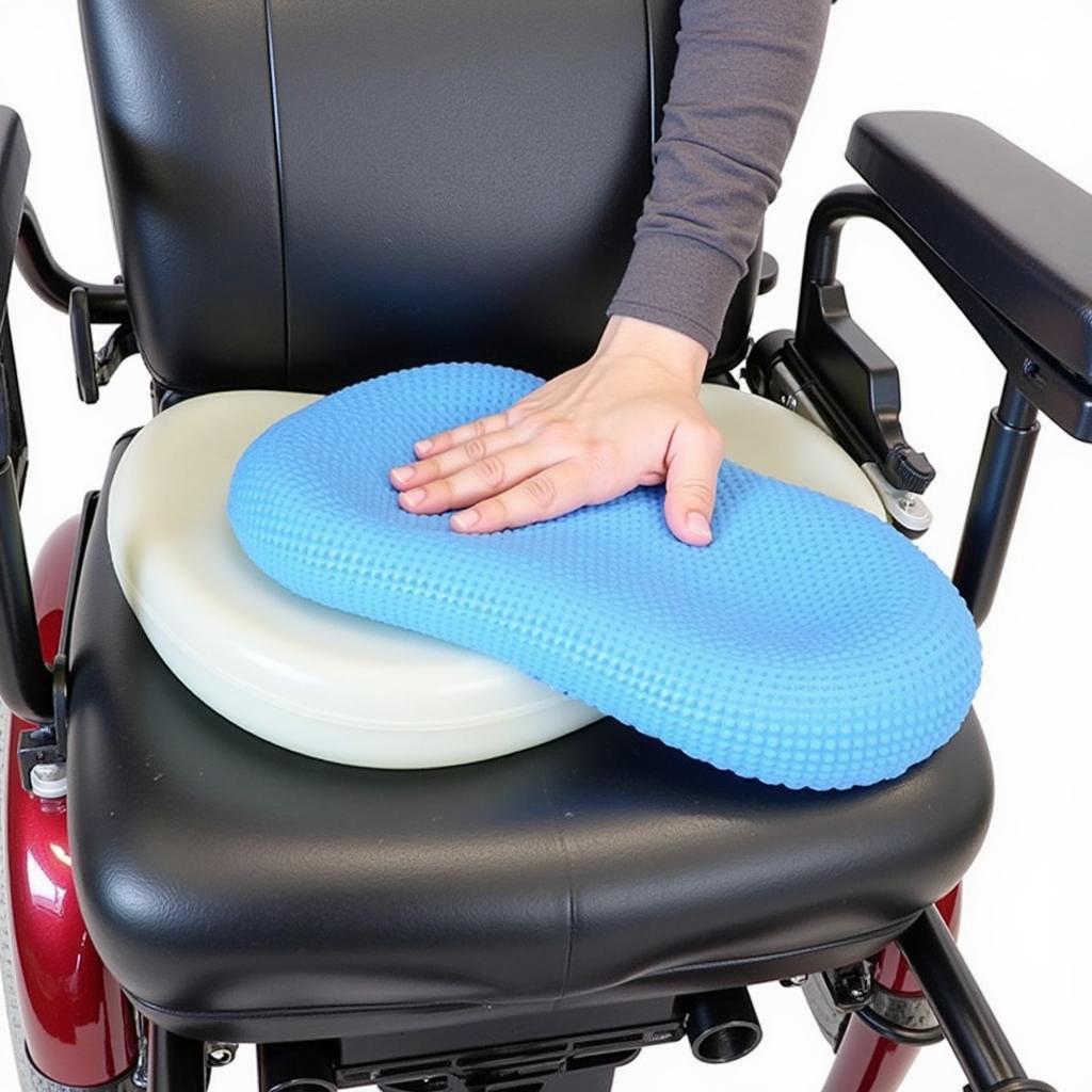 Gel Cushion and Wheelchair Seat Cover